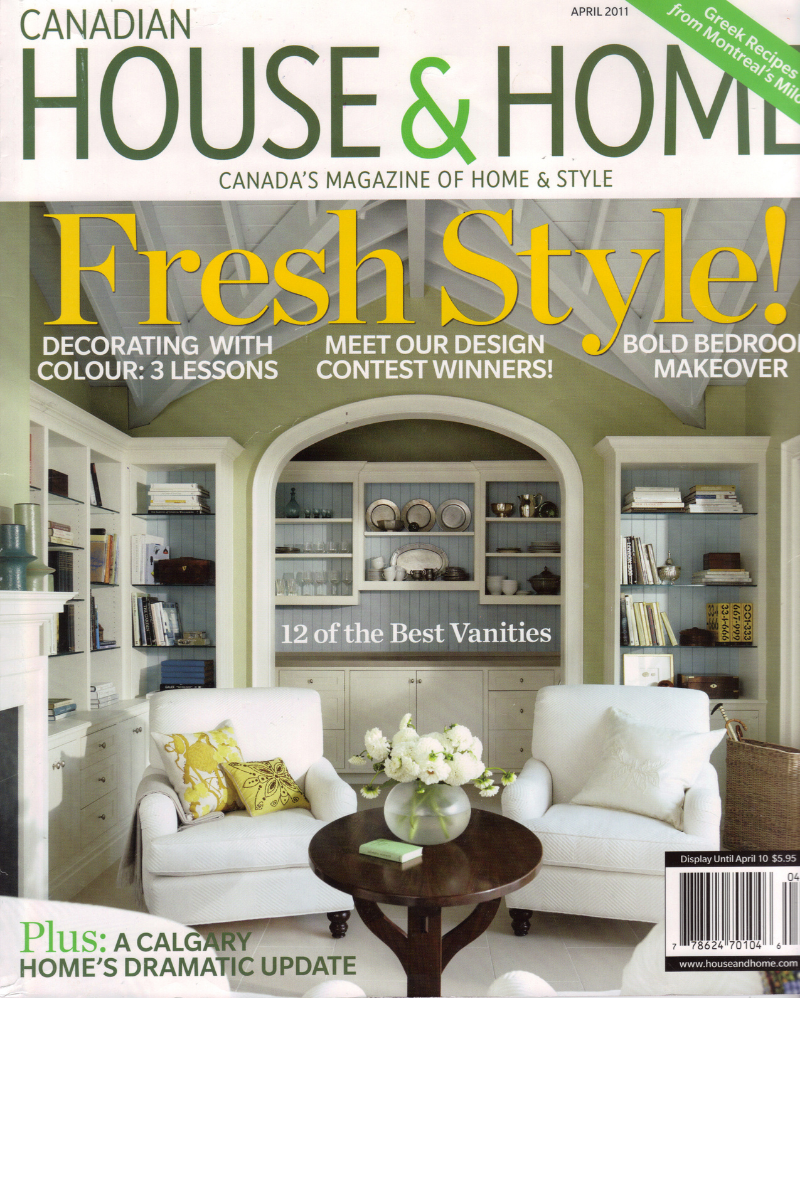 Allem Studio Patola Pillow featured in Canadian House & Home