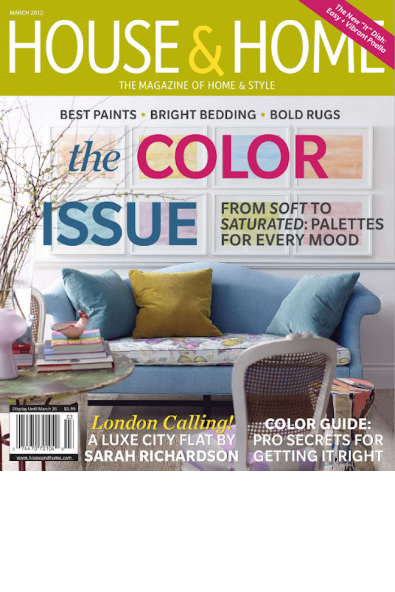 Allem Studio Istanbul Quilt featured in Canadian House& Home