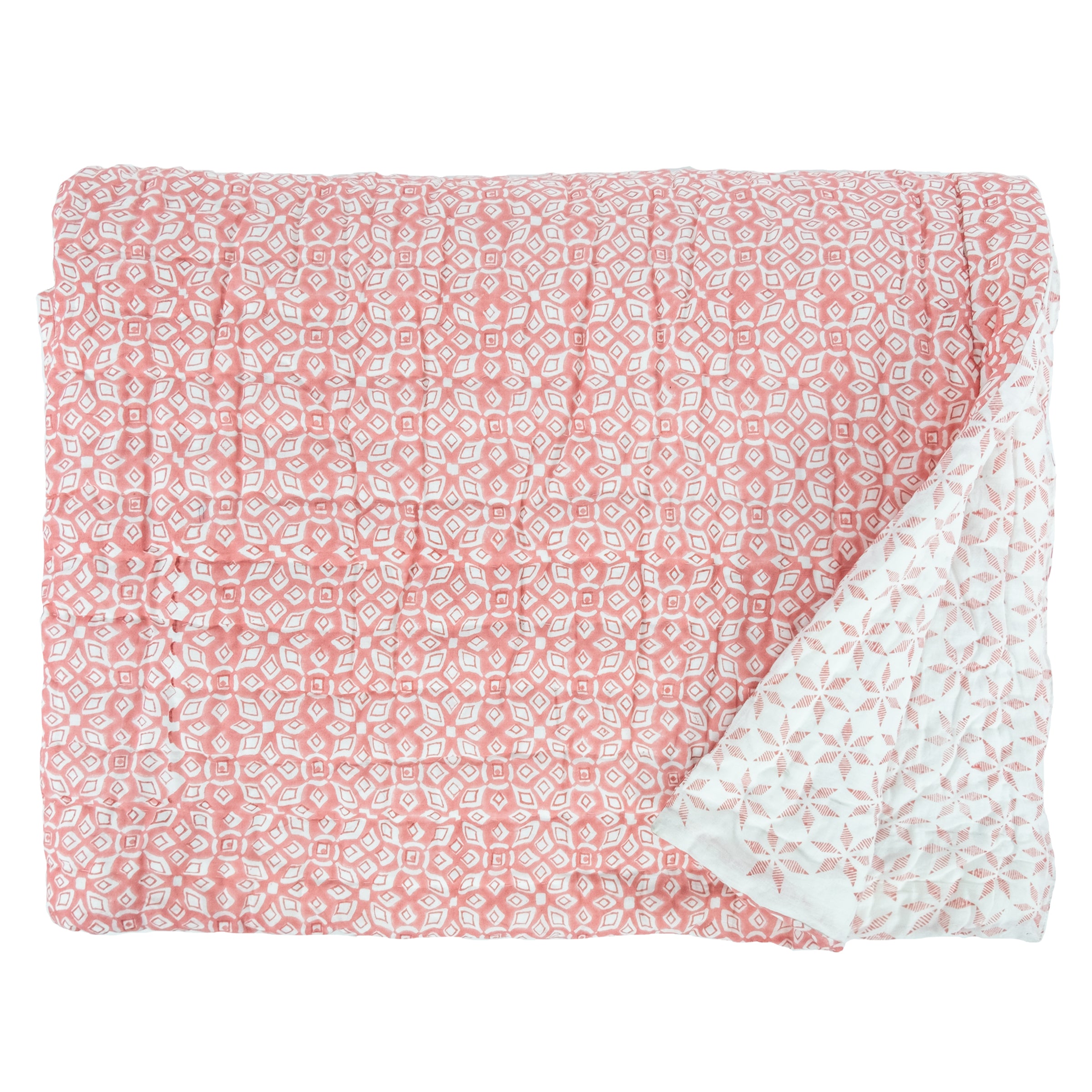 Lara Coral Quilt (Large, Small)