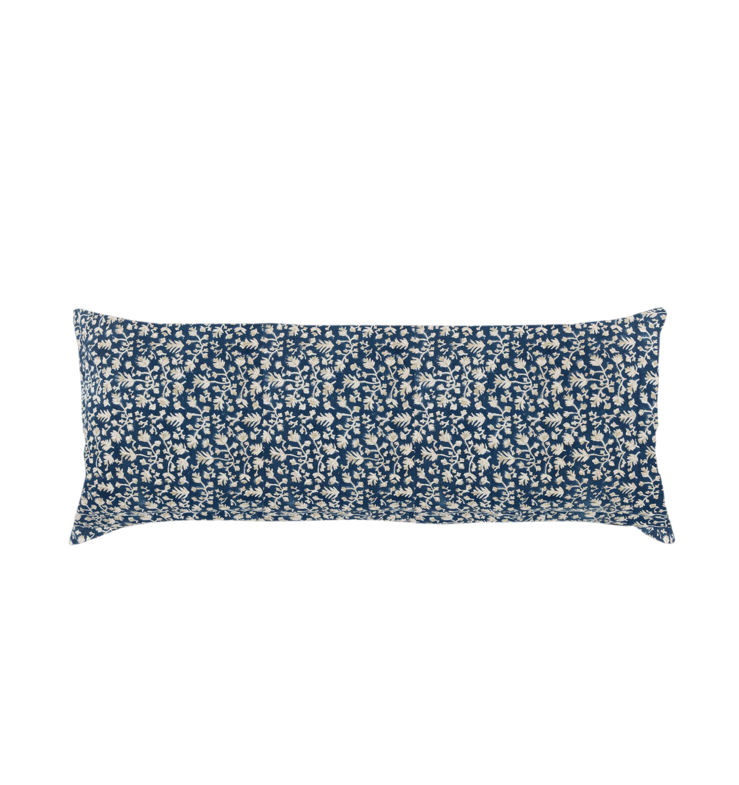 Anna Navy Linen Pillow