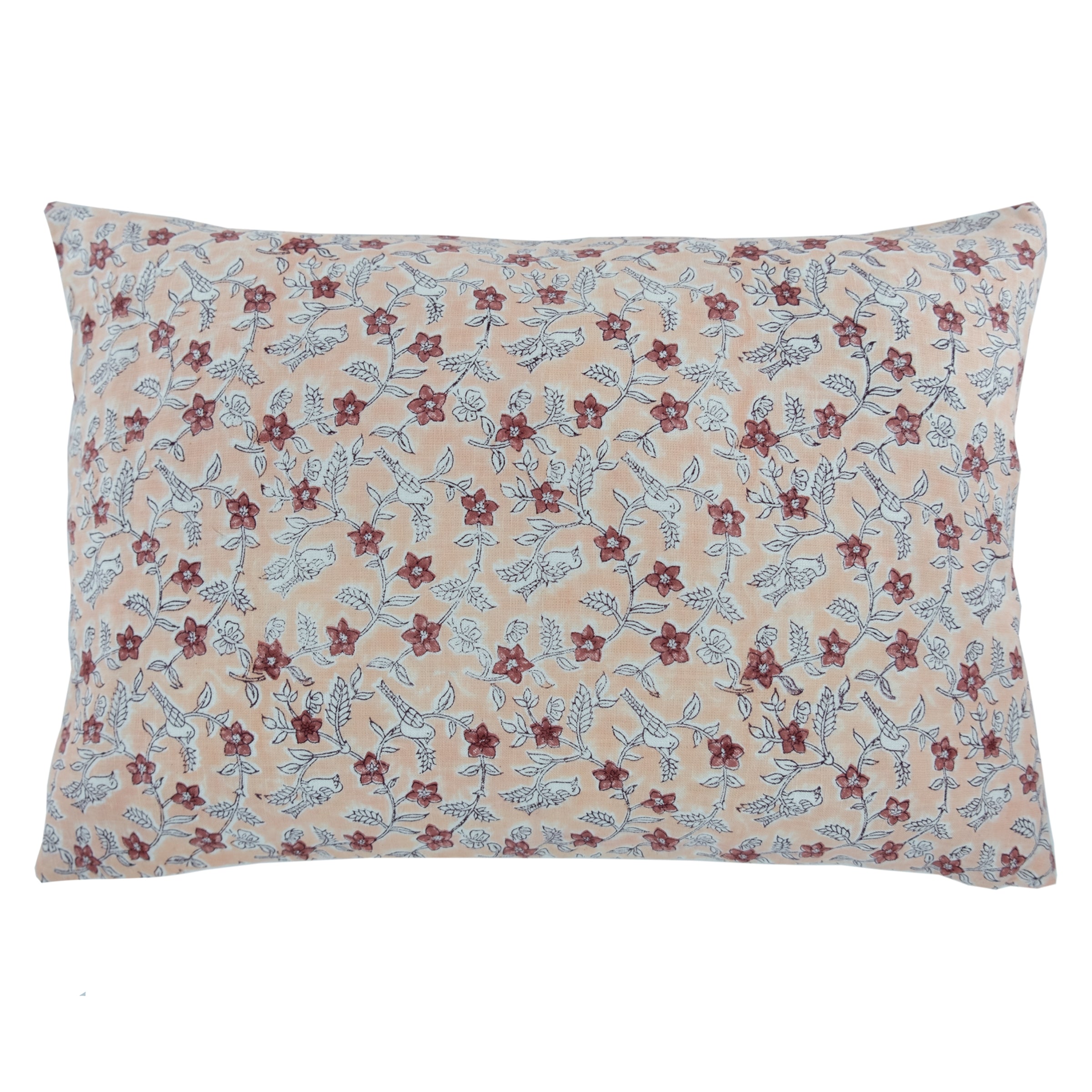 Cora Blush Linen Pillow
