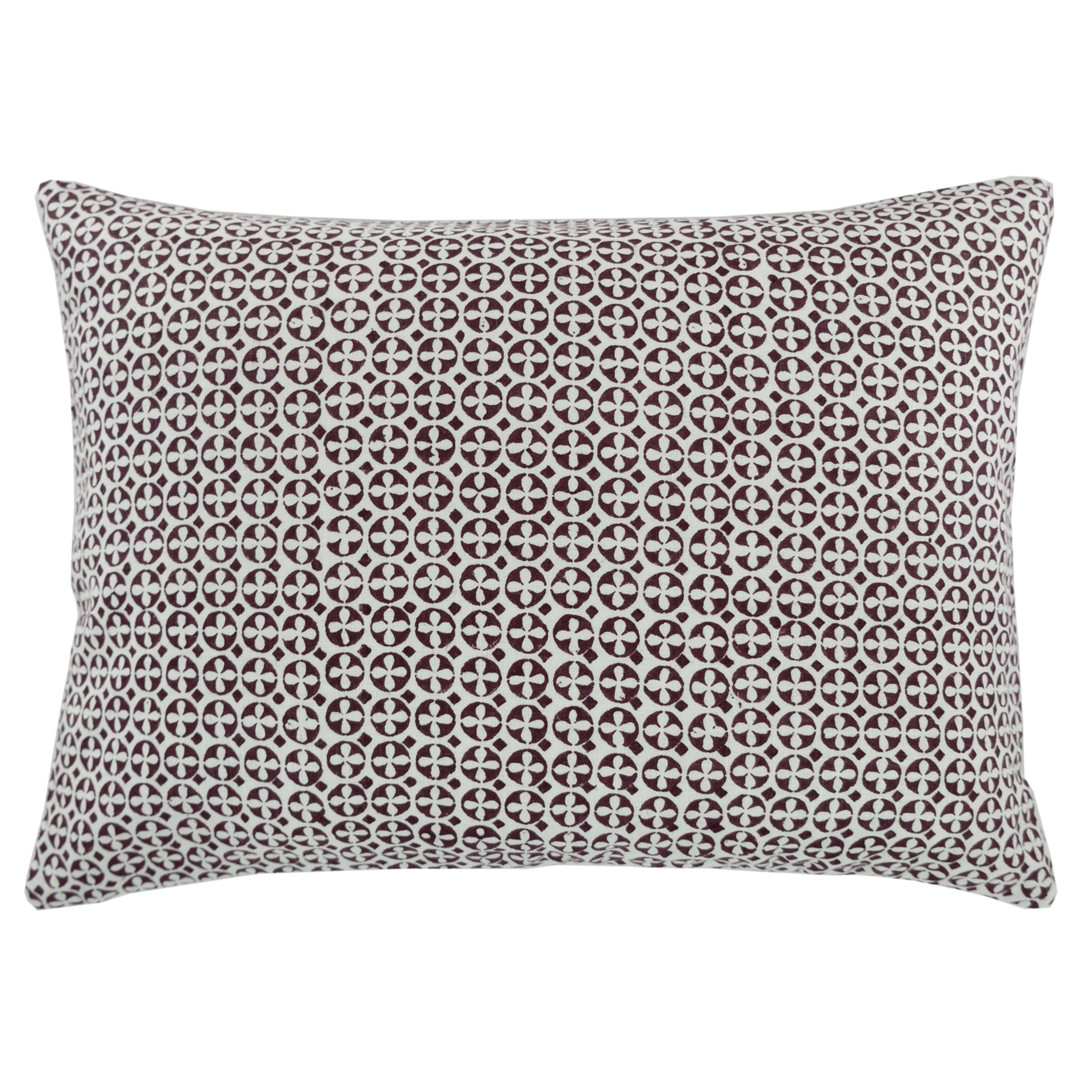 Lisbon Chocolate Linen Pillow