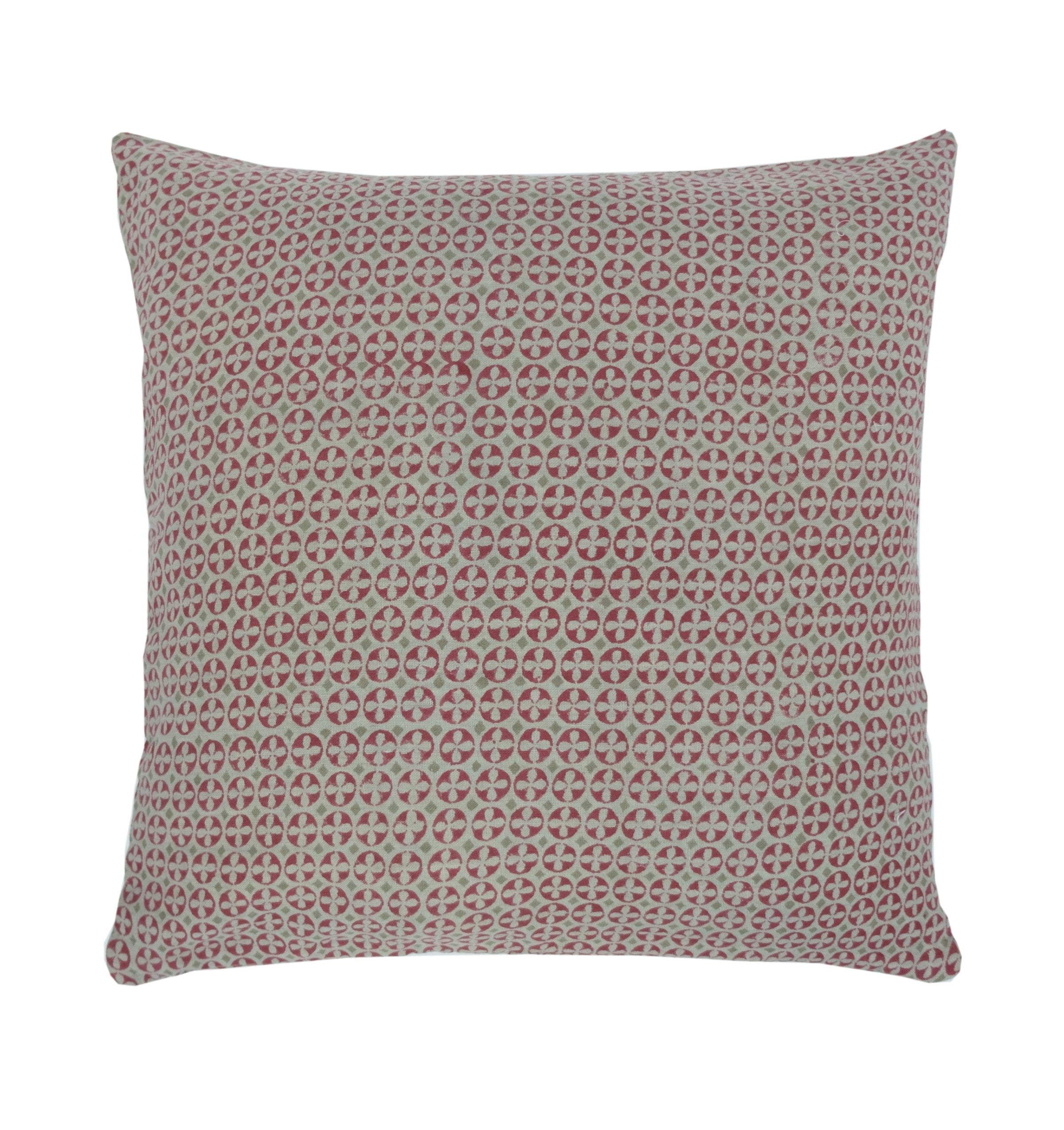 Lisbon Brick Linen Pillow