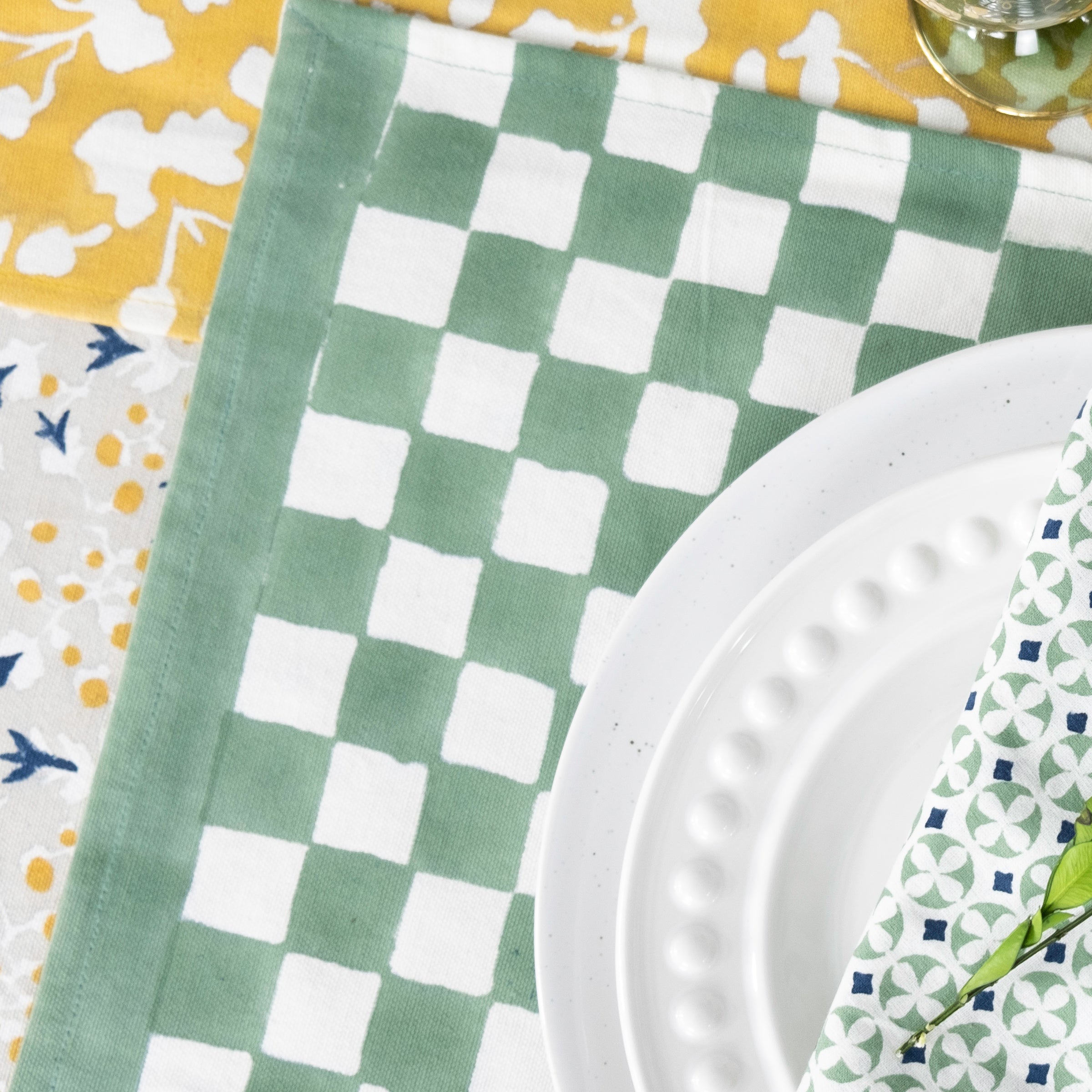 Aiden Green Placemat (set of 4)
