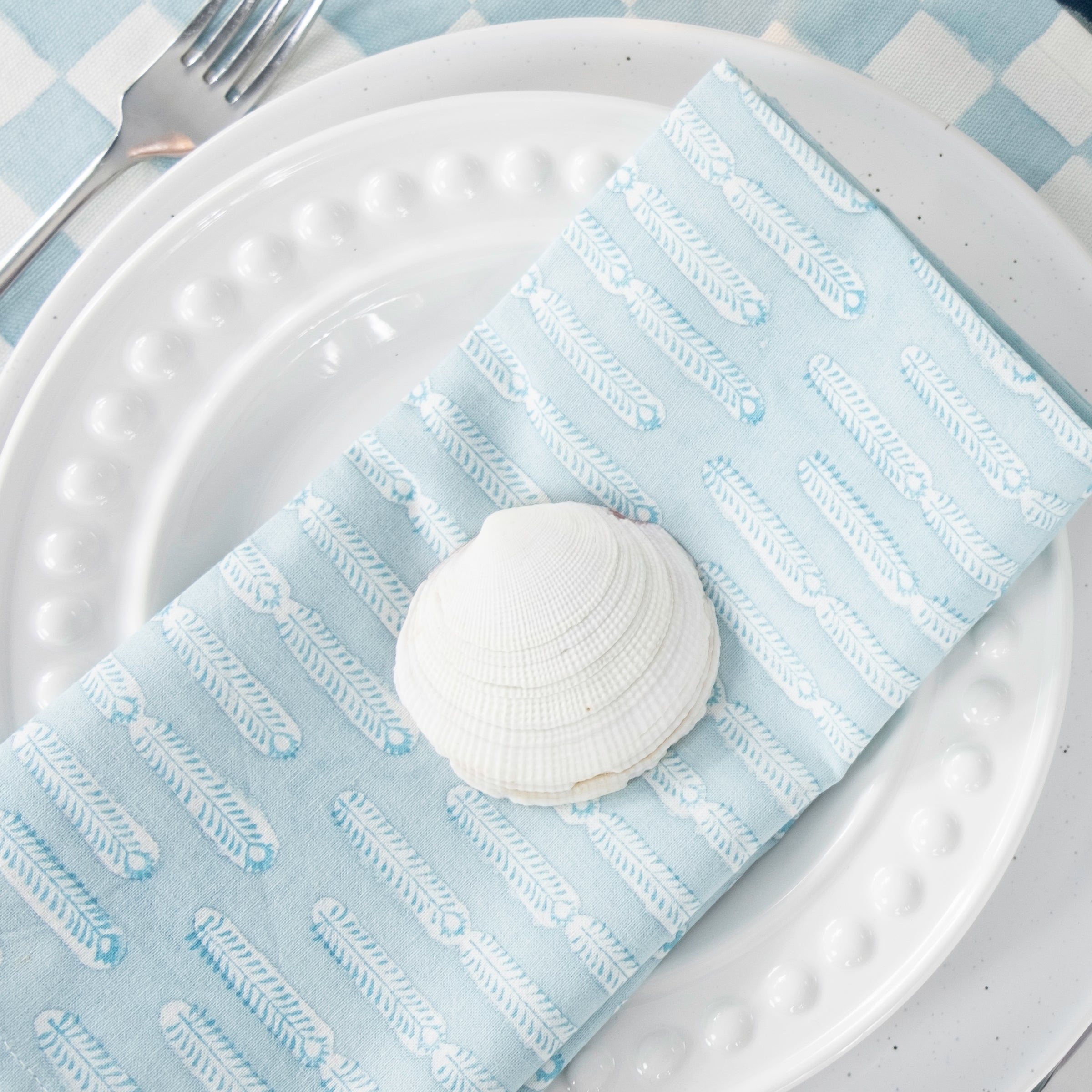 Savannah Blue Napkin - set of 4