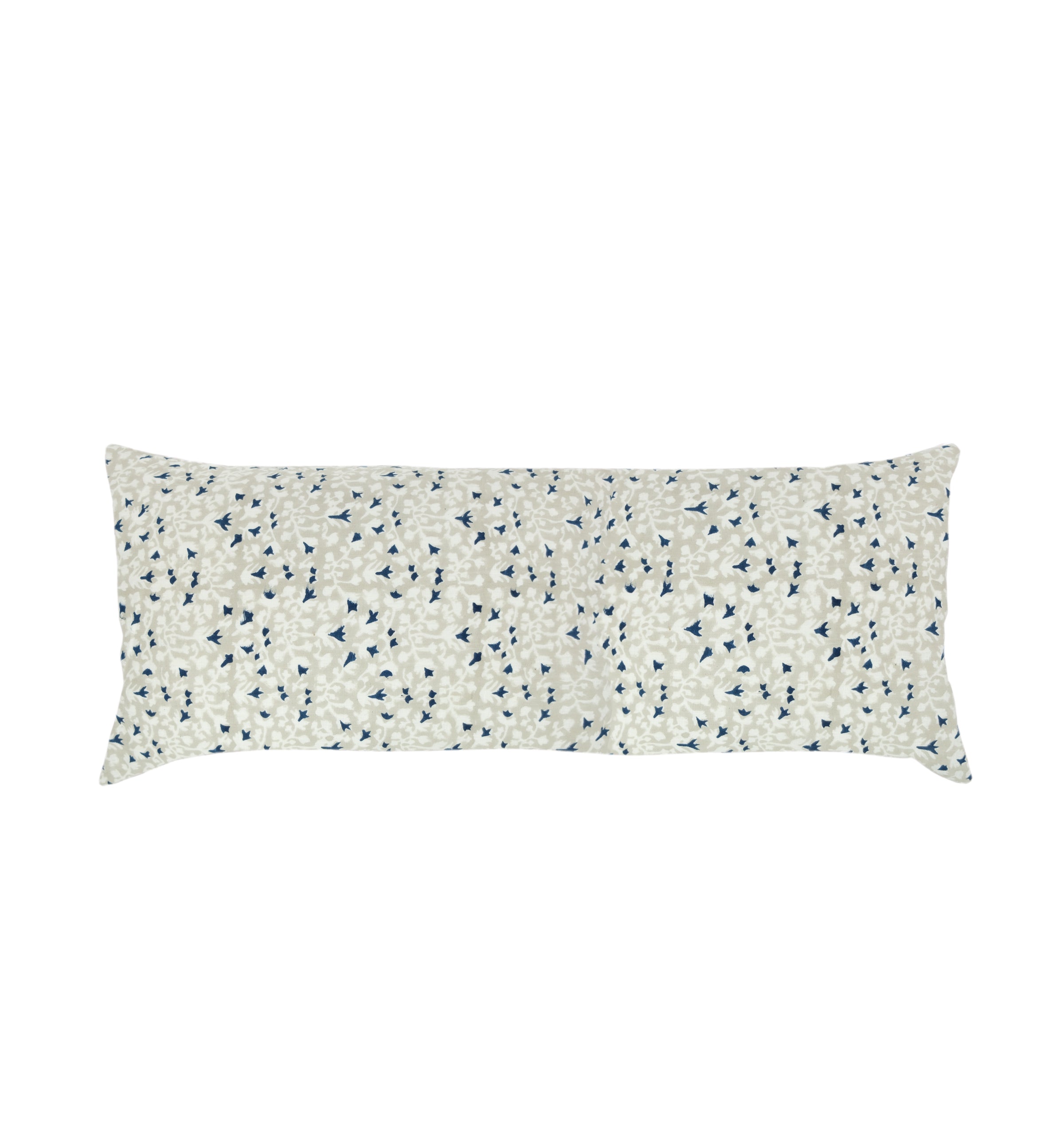 Anna Blue Linen Pillow