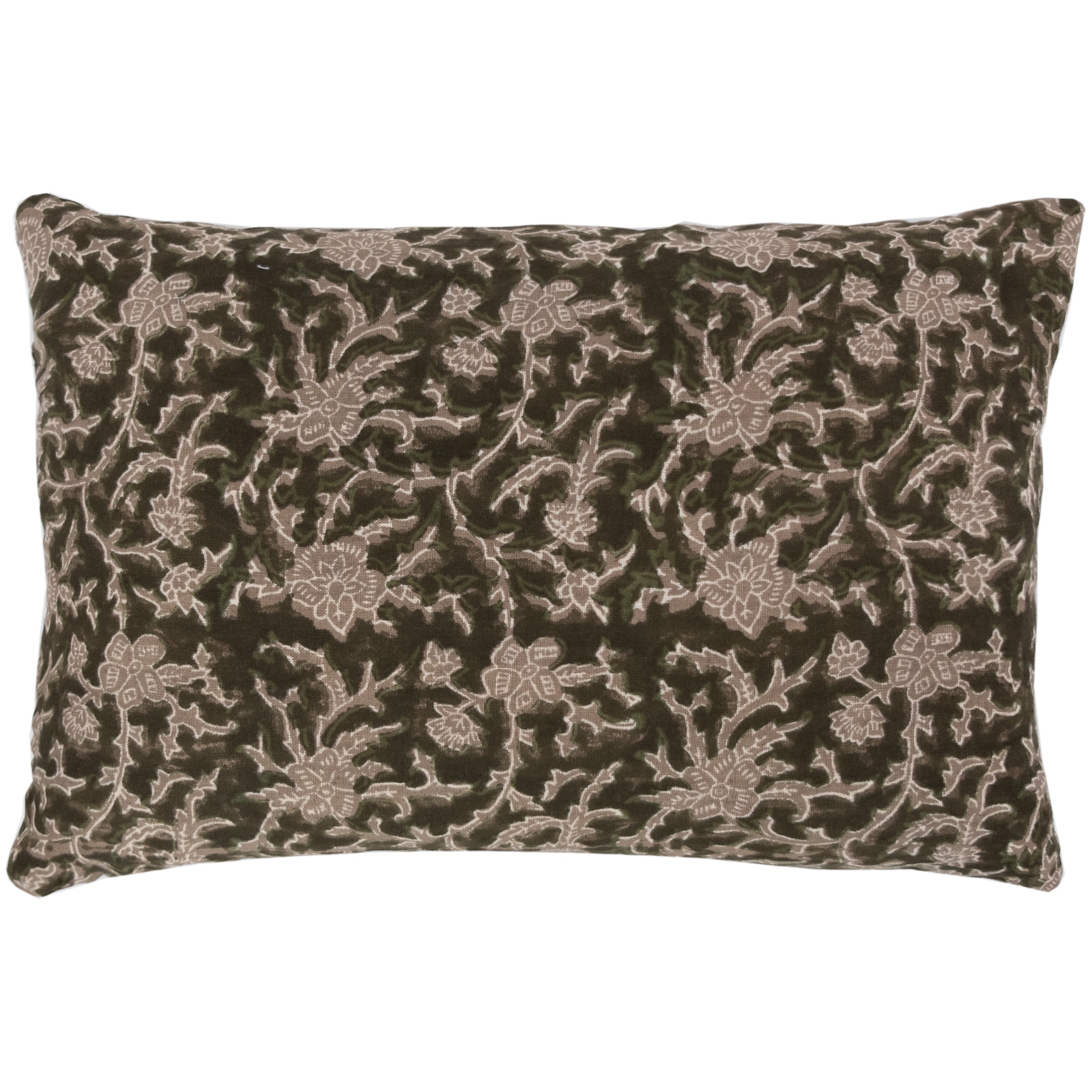 Brittany Olive Linen Pillow