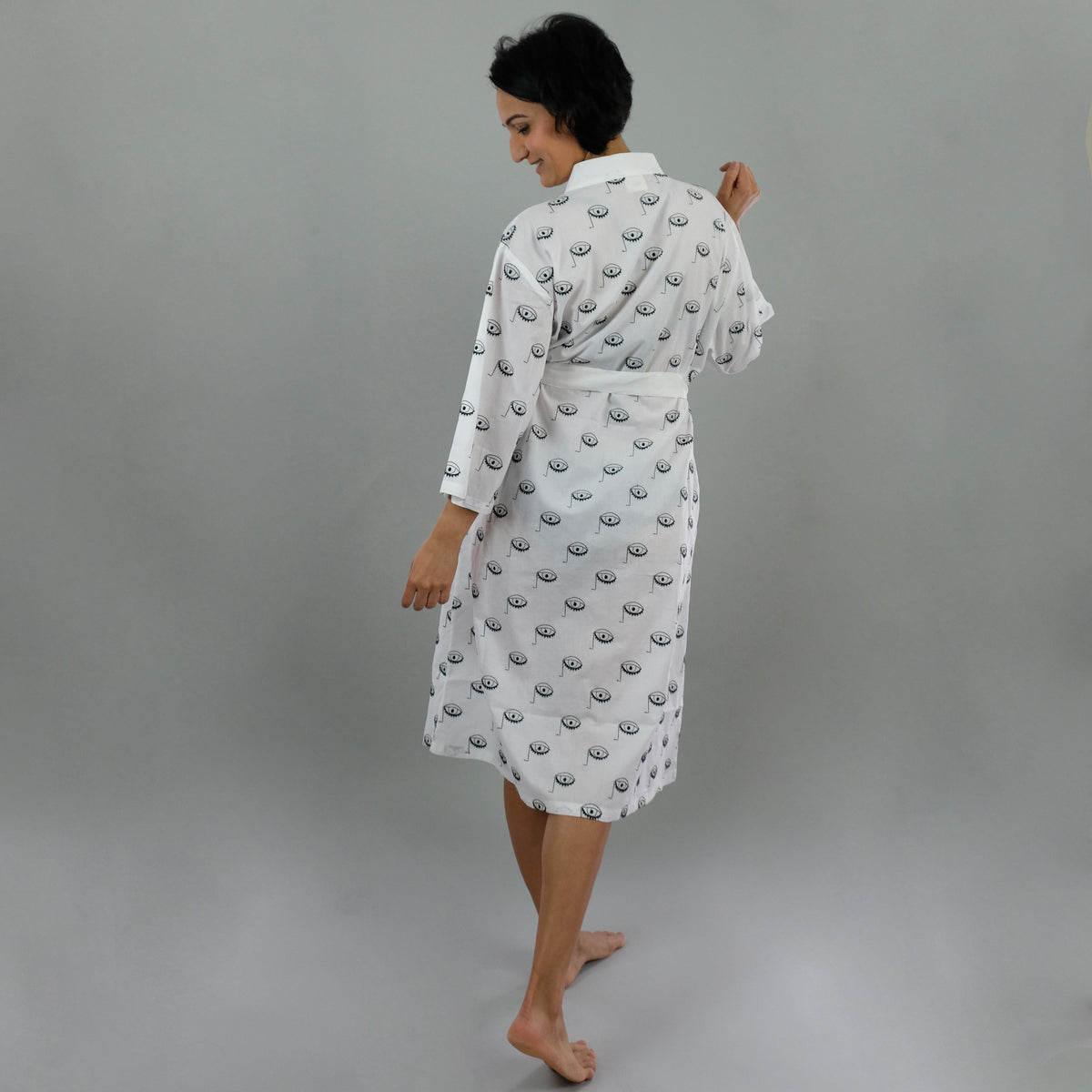 Eyes Robe Allem Studio Textiles ALLEM STUDIO