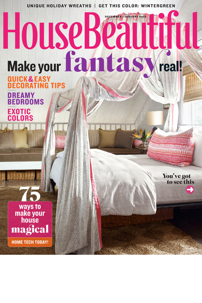 Allem Studio Quilts in House Beautiful