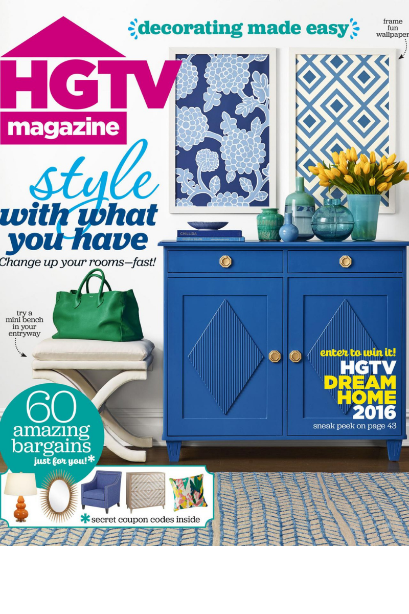 Allem Studio Mahal Quilt featured in HGTV Magazine