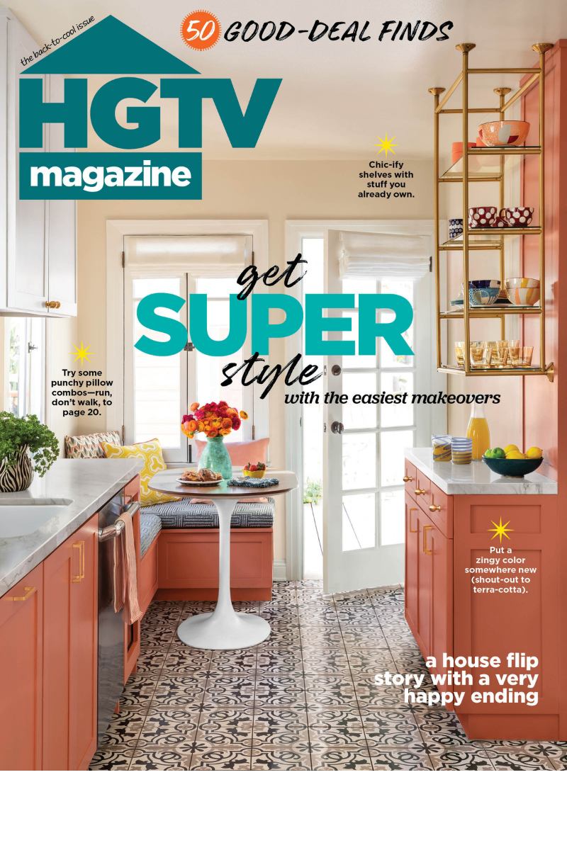 Allem Studio Gwen & Suki Pillows in HGTV Magazine