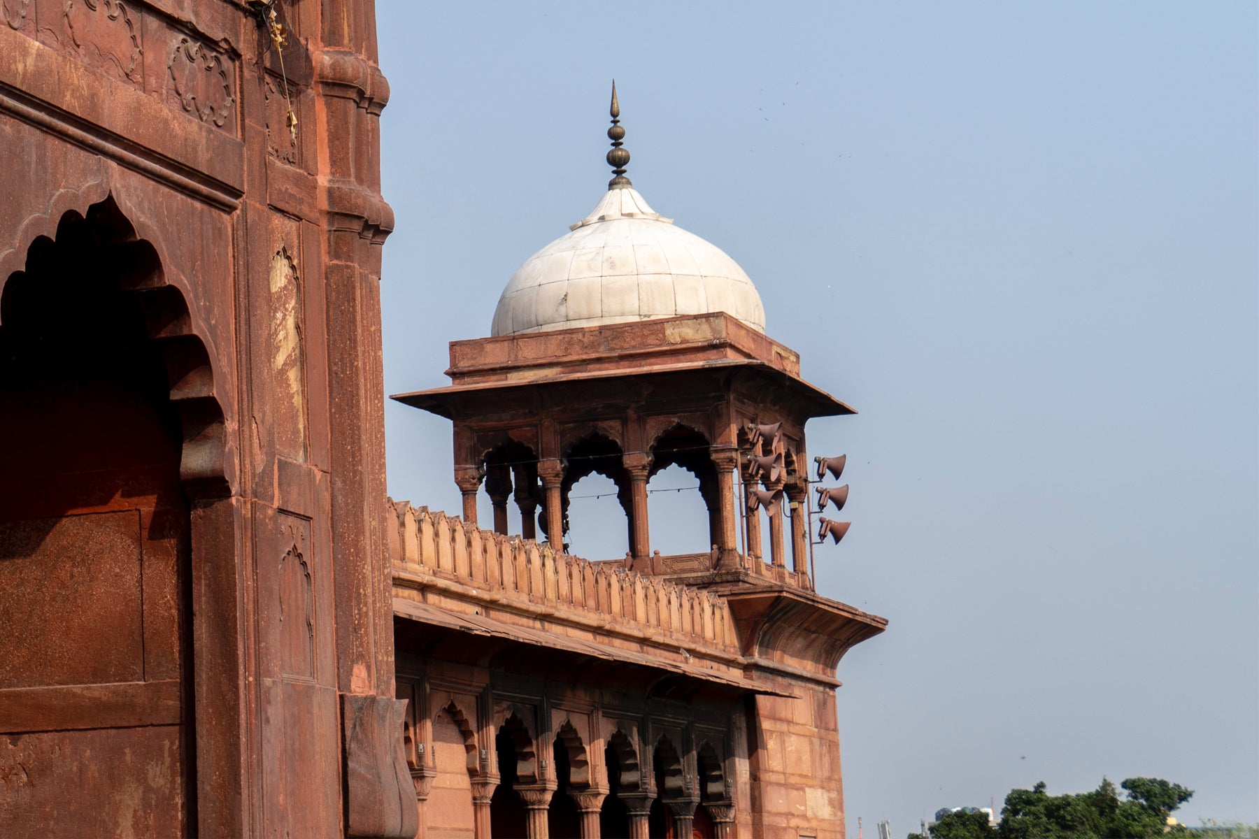 Old Delhi Landmark - The Jama Masjid of Purani Dilli