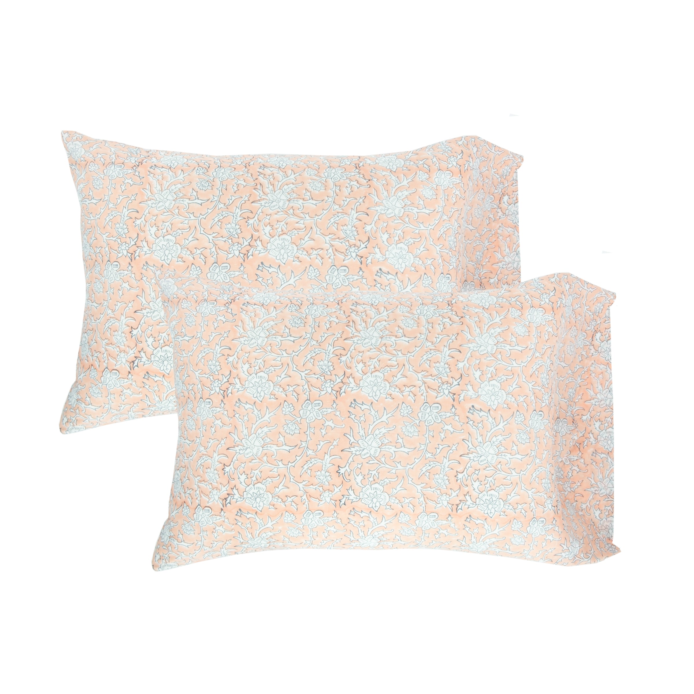 Brittany Peach Pillowcase Pair (21"x 32")