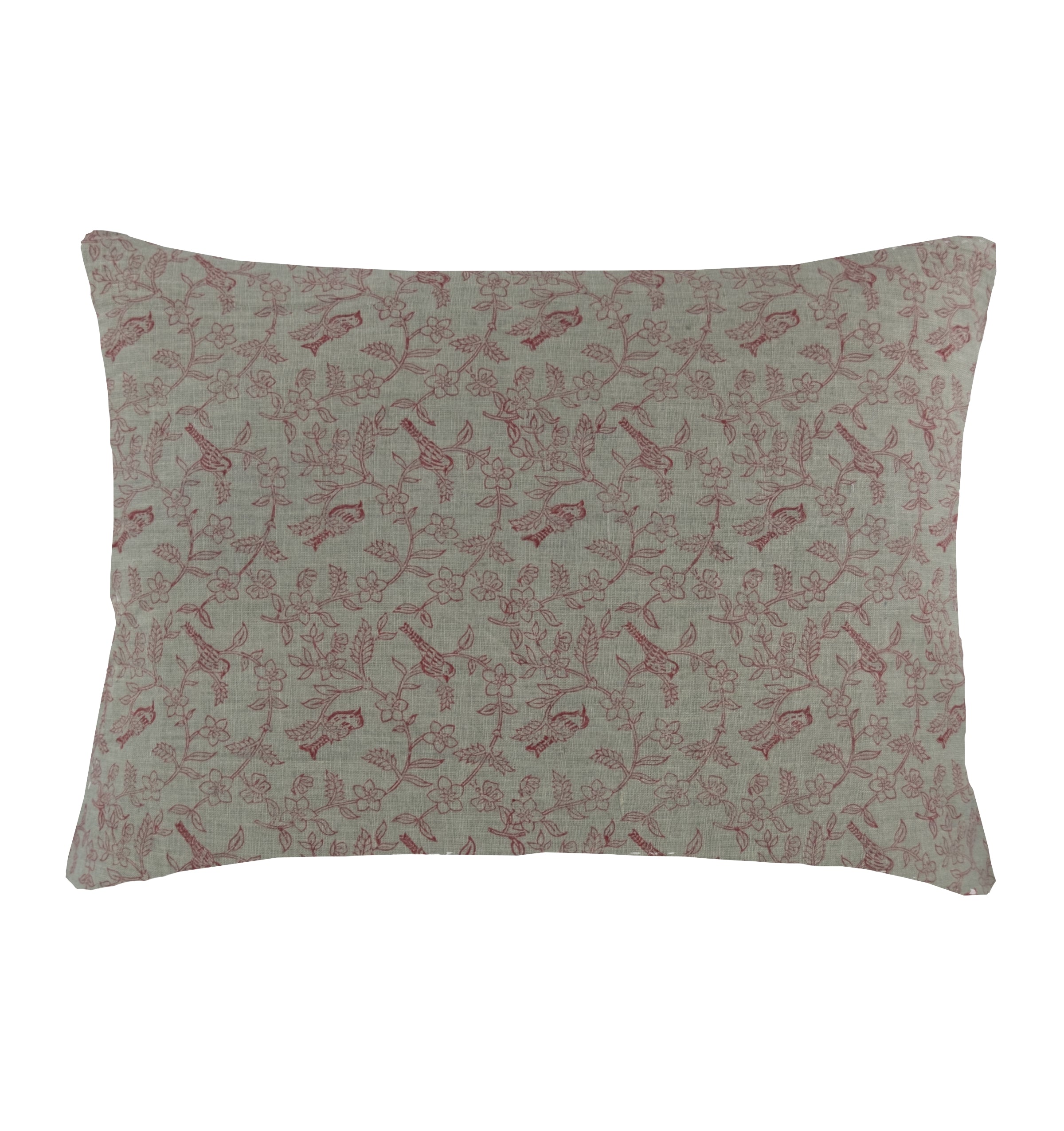 Cora Brick Linen Pillow