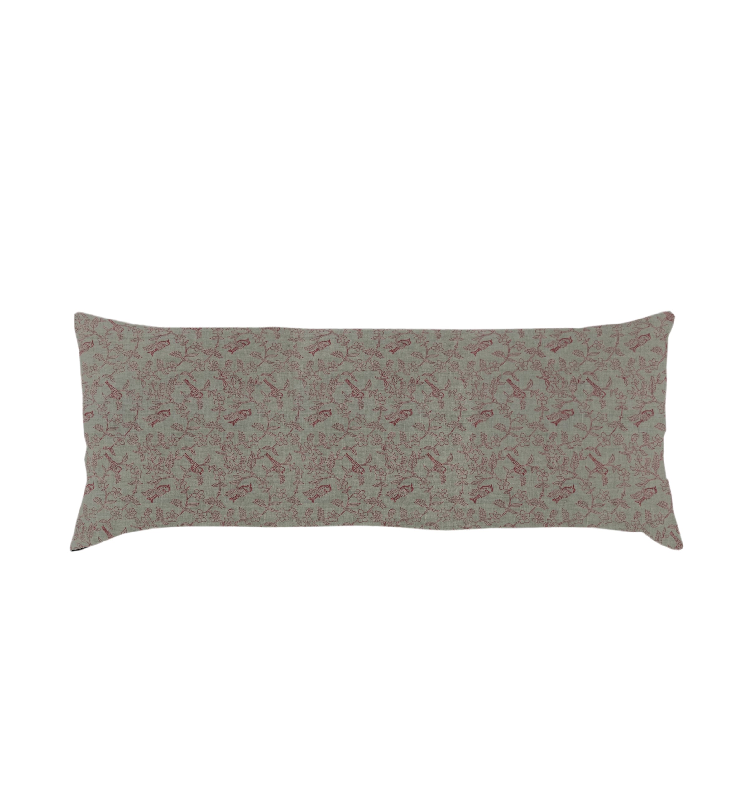 Cora Brick Linen Pillow