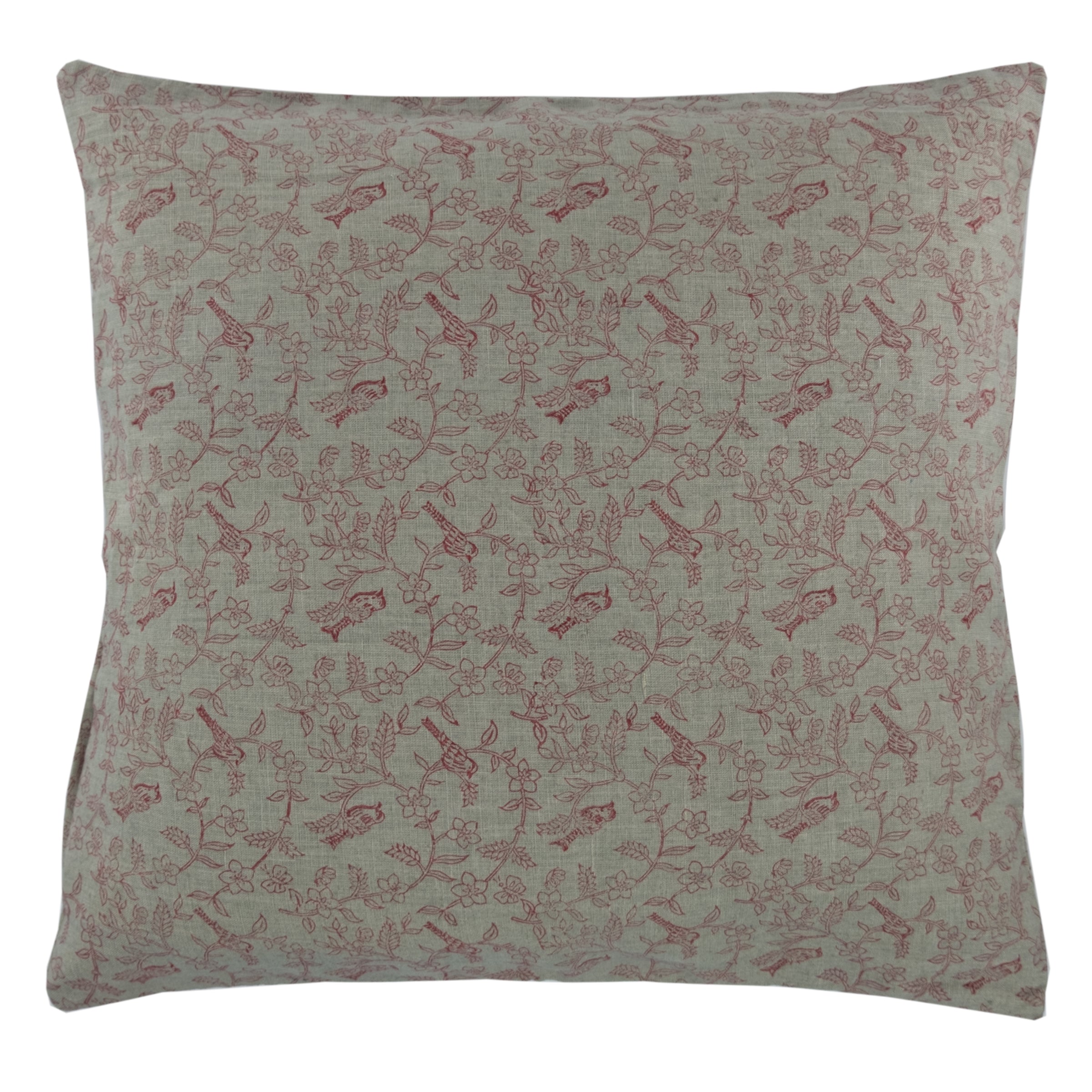 Cora Brick Linen Pillow