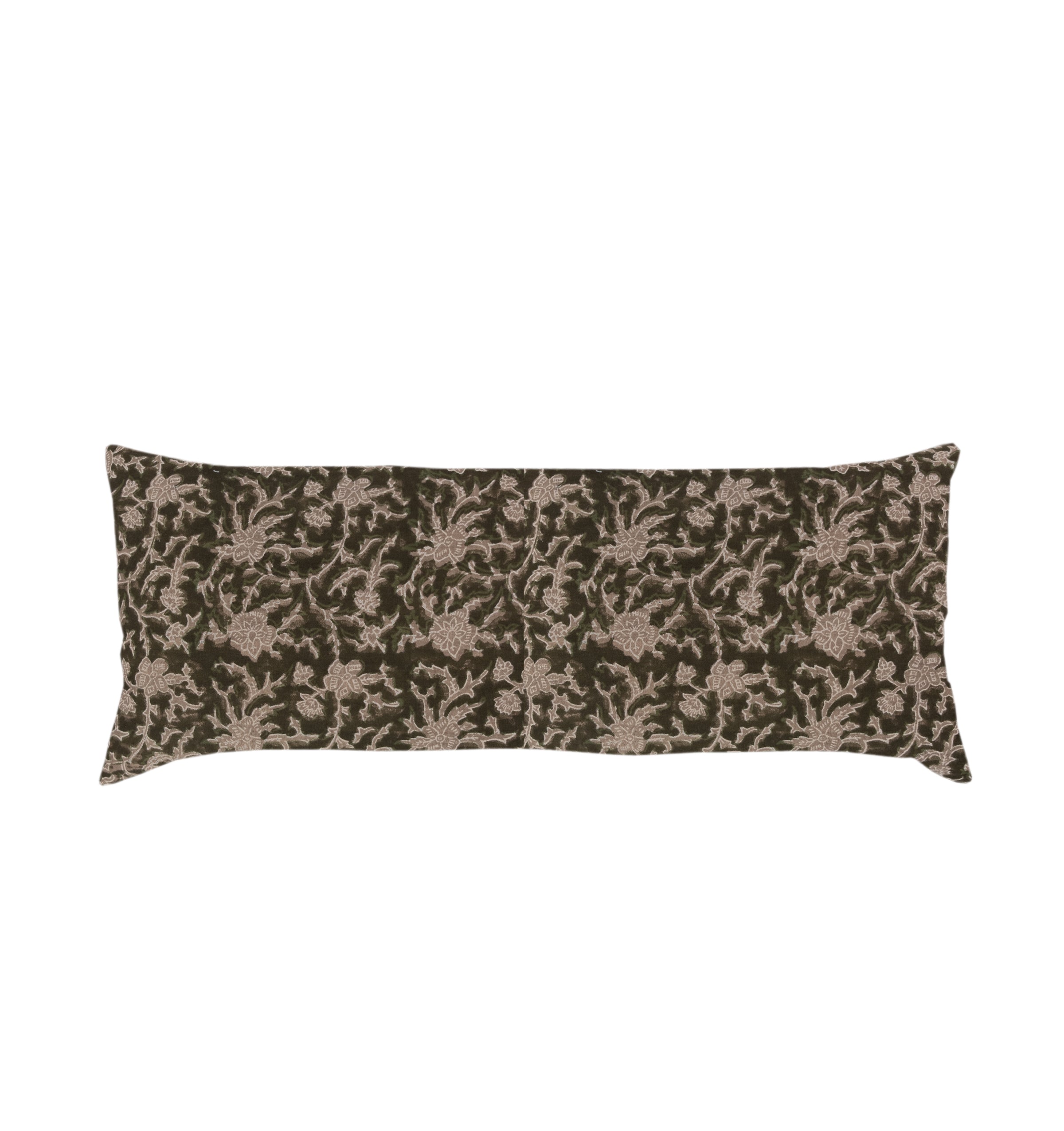 Brittany Olive Linen Pillow