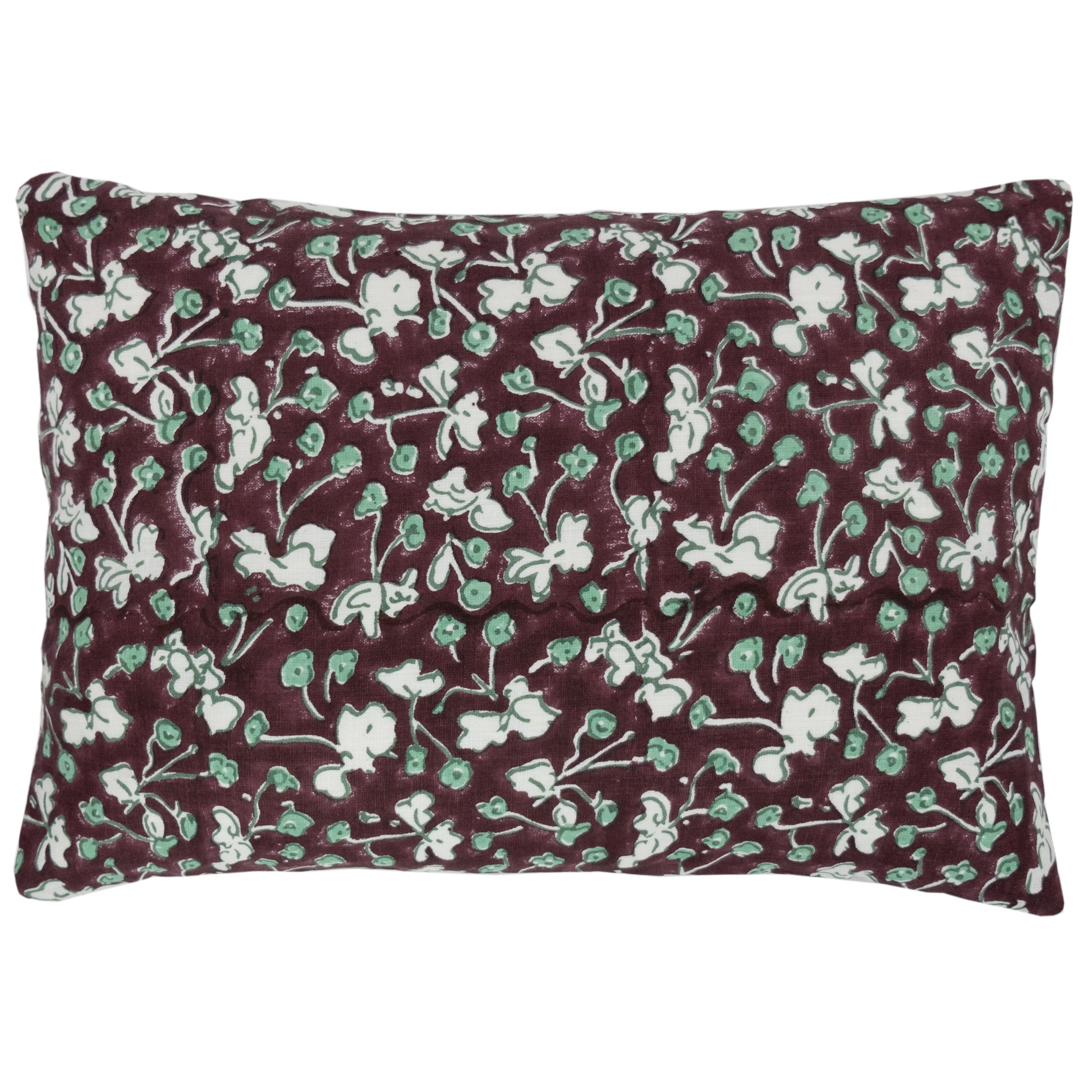 Prairie Chocolate Linen Pillow