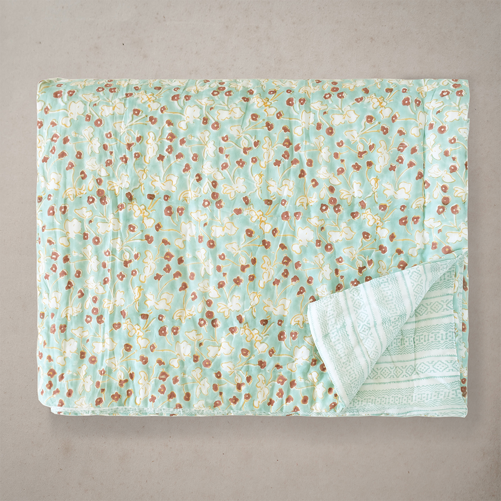 Prairie_floral_Block_print_Quilt_ALLEM_STUDIO