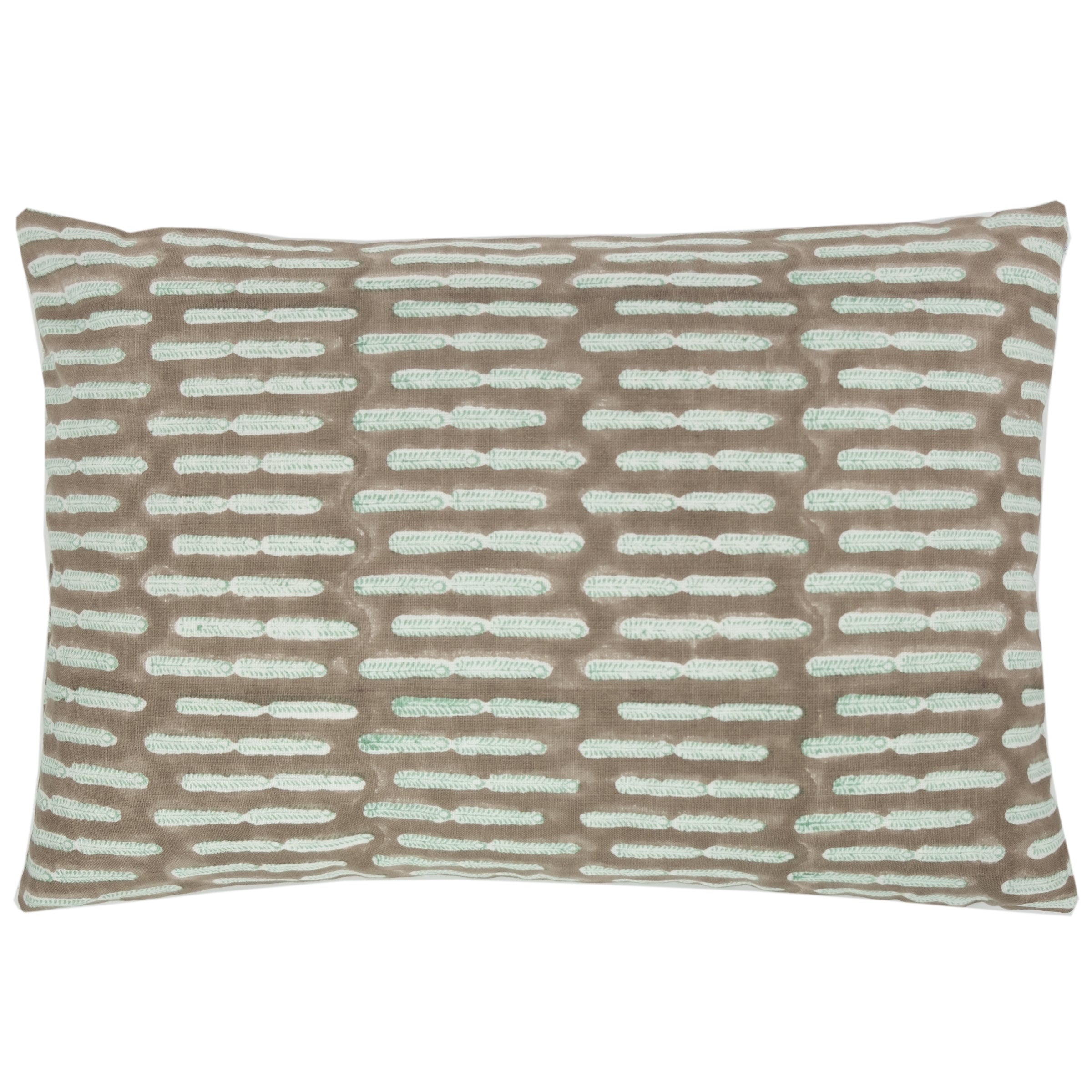 Savannah Celadon Linen Pillow