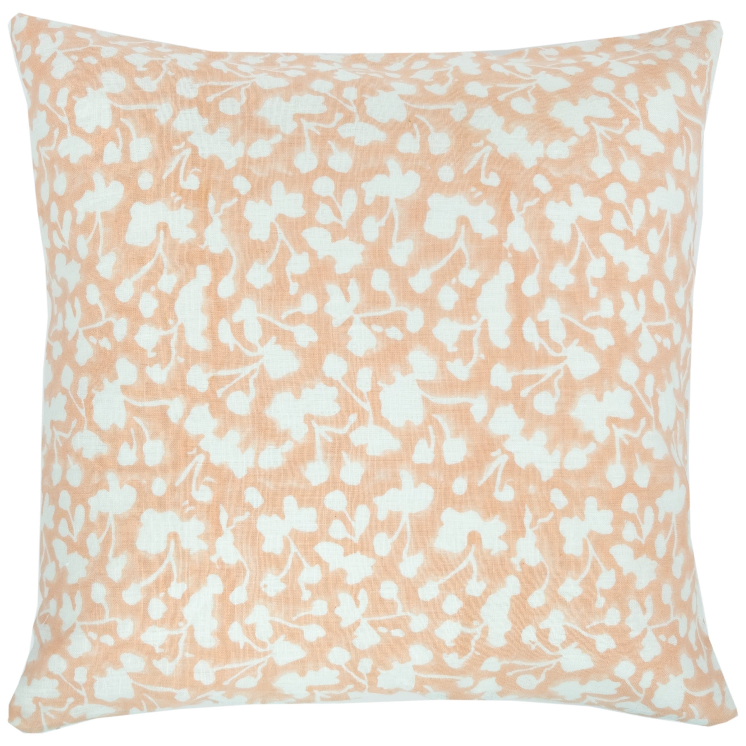 Zara Peach Linen Pillow